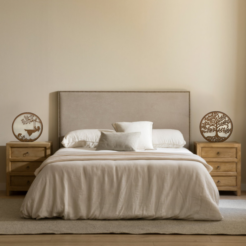 CANDEEIRO MENINA LUZ LED TOUCH