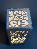 CANDEEIRO BORBOLETAS   LUZ LED TOUCH