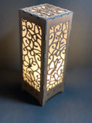 CANDEEIRO BORBOLETAS   LUZ LED TOUCH